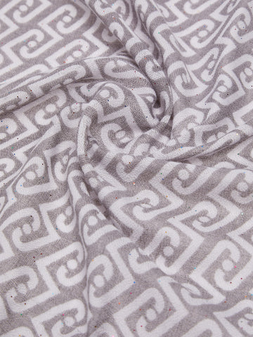 Liu-Jo Ecs Stola Allovershaded - Sciarpe e Foulard Donna - Grigio