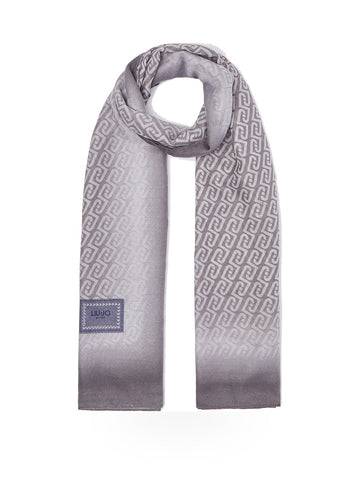 Liu-Jo Ecs Stola Allovershaded - Sciarpe e Foulard Donna - Grigio