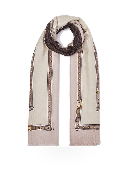 Liu-Jo Stola Studs 70x180 - Sciarpe e Foulard Donna - Quarzo Rosa