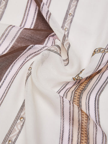 Liu-Jo Ecs Stola Metalware 90x180 - Sciarpe e Foulard Donna - Cammello