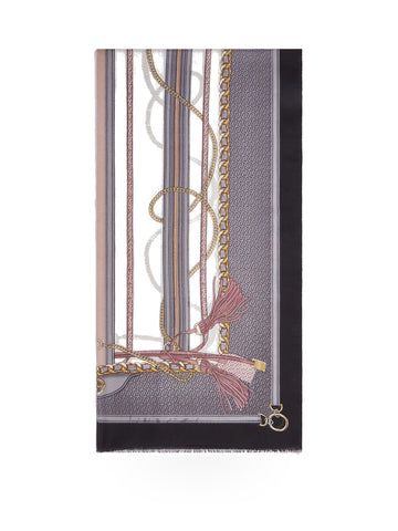 Liu-Jo Ecs Stola Metalware 90x180 - Sciarpe e Foulard Donna - Nero