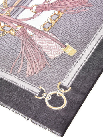 Liu-Jo Ecs Stola Metalware 90x180 - Sciarpe e Foulard Donna - Nero