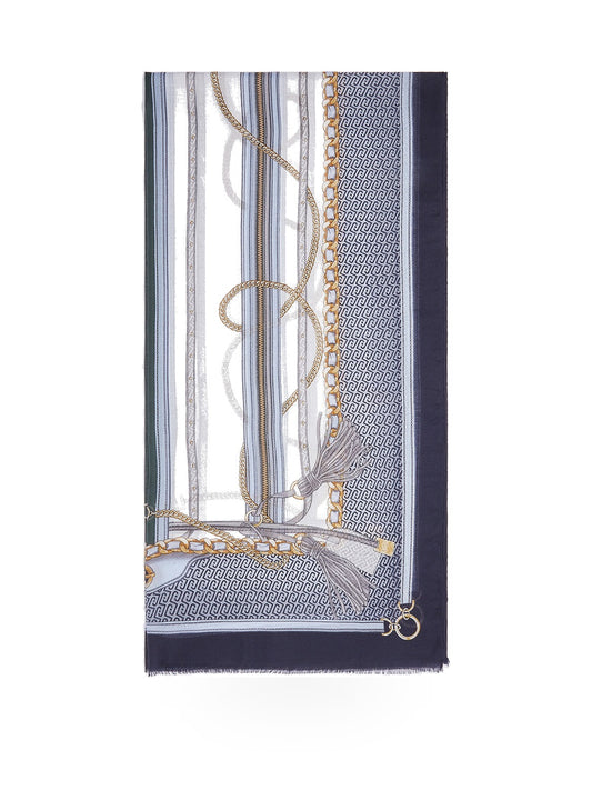 Liu-Jo Ecs Stola Metalware 90x180 - Sciarpe e Foulard Donna - Multicolore