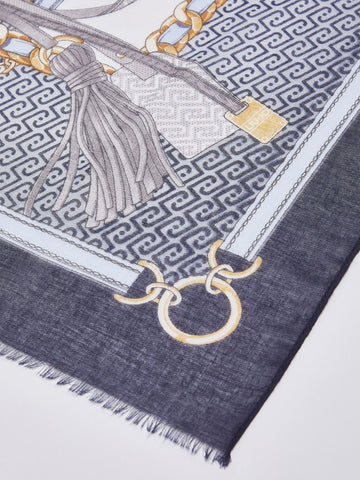 Liu-Jo Ecs Stola Metalware 90x180 - Sciarpe e Foulard Donna - Multicolore
