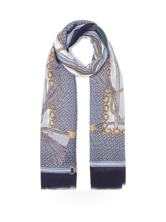 Liu-Jo Ecs Stola Metalware 90x180 - Sciarpe e Foulard Donna - Multicolore