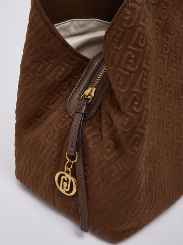 Liu-Jo Accesories M Satchel - Borse Donna - Tabacco