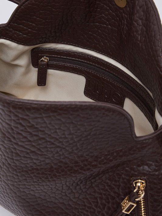 Liu-Jo L Hobo - Borse Donna - Red Aubergine
