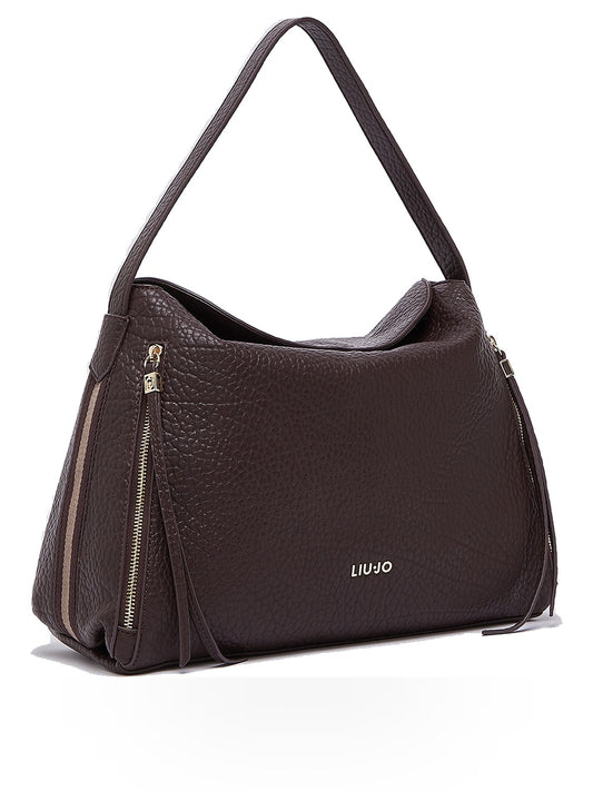 Liu-Jo L Hobo - Borse Donna - Red Aubergine