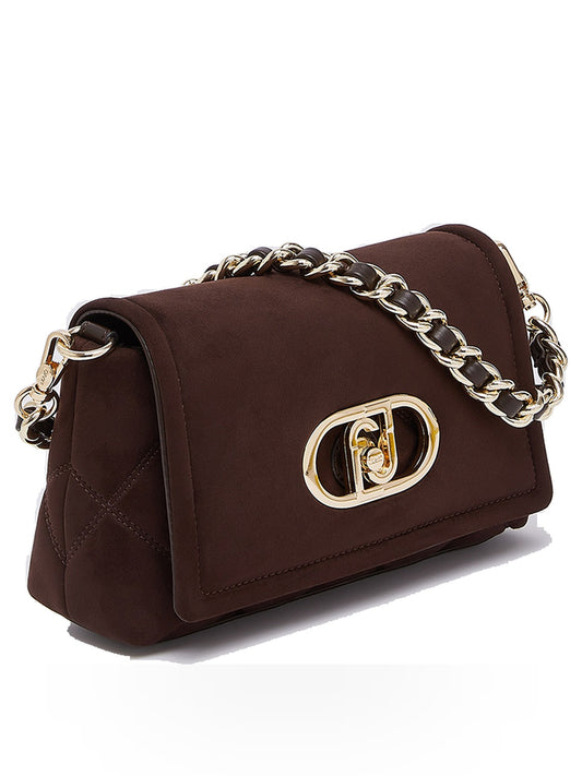 Liu-Jo M Crossbody - Borse Donna - Deep Brown