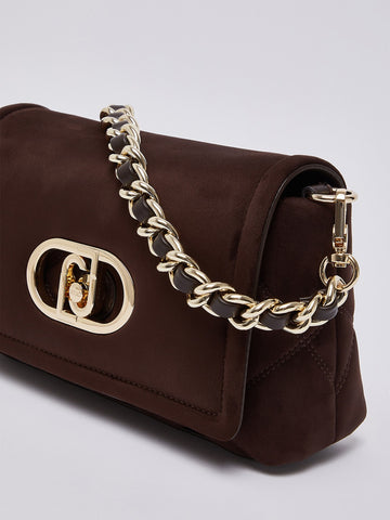 Liu-Jo M Crossbody - Borse Donna - Deep Brown