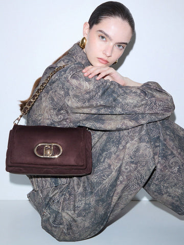 Liu-Jo M Crossbody - Borse Donna - Deep Brown