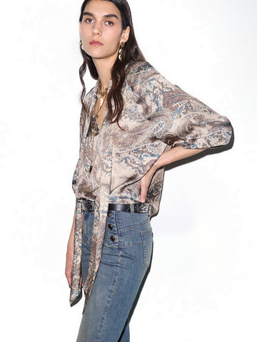 Liu-Jo Denim B.up Flare Button H.w. - Jeans Donna - Blu