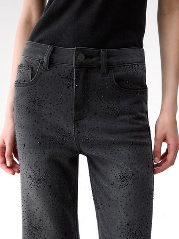 Liu-Jo Pant.flare Glam H.w. - Pantaloni Donna - Nero