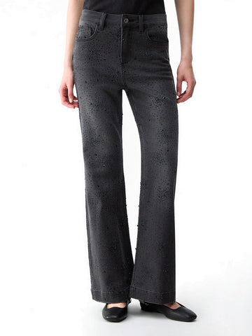 Liu-Jo Pant.flare Glam H.w. - Pantaloni Donna - Nero