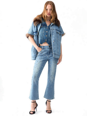 Liu-Jo Denim Gilet Denim Luxury - Capospalla Donna - Denim