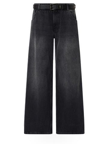 Liu-Jo Denim Pant.candy Belt H.w. - Jeans Donna - Nero
