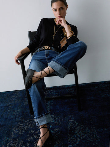 Liu-Jo Denim Pant.new Straight Reg.w. - Jeans Donna - Denim
