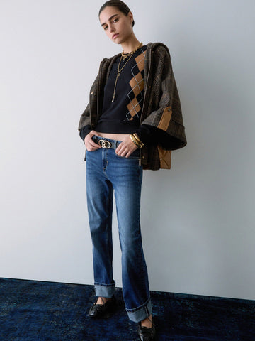 Liu-Jo Denim Pant.new Straight Reg.w. - Jeans Donna - Denim