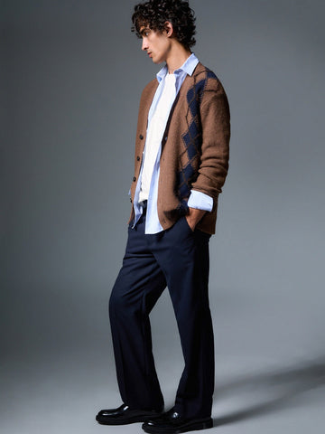 Liu-Jo Man Pants Ts.hopsack - Pantaloni Uomo - Blu