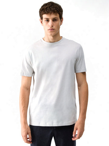 Liu-Jo Man T-shirt Mercertee - T-Shirt Uomo - Ghiaccio