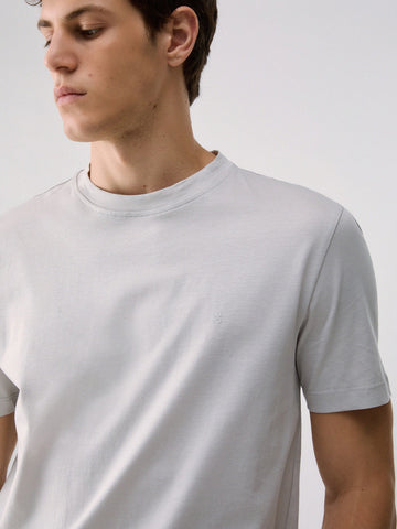 Liu-Jo Man T-shirt Mercertee - T-Shirt Uomo - Ghiaccio