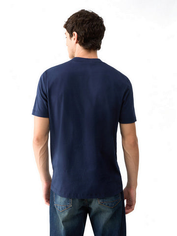 Liu-Jo Man T-shirt Mercertee - T-Shirt Uomo - Blu Navy
