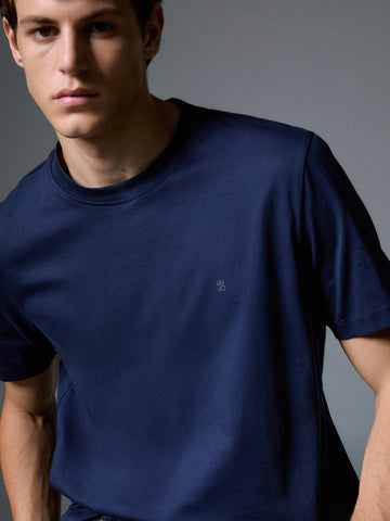 Liu-Jo Man T-shirt Mercertee - T-Shirt Uomo - Blu Navy