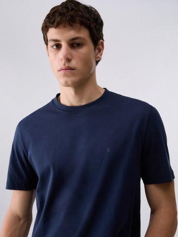 Liu-Jo Man T-shirt Mercertee - T-Shirt Uomo - Blu Navy