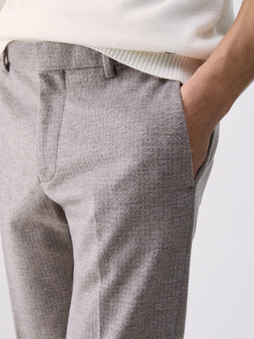 Liu-Jo Man Panta Pant- Beaver - Pantaloni Uomo - Grigio
