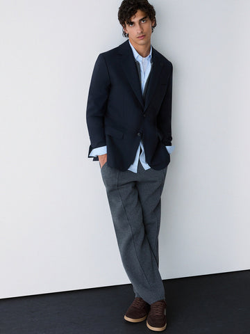 Liu-Jo Man Pant.maglia Lungo - Pantaloni Uomo - Grigio