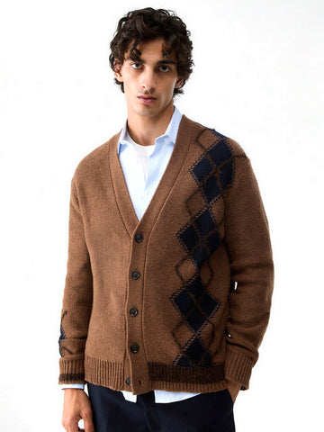 Liu-Jo Man Maglia Aperta M/l - Maglieria Uomo - Nuez Rombi
