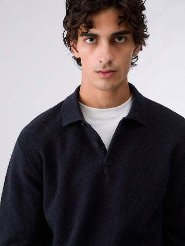 Liu-Jo Man Maglia Chiusa M/l - Maglieria Uomo - Blu Navy