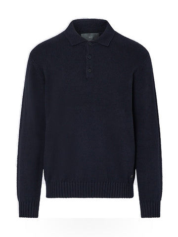 Liu-Jo Man Maglia Chiusa M/l - Maglieria Uomo - Blu Navy