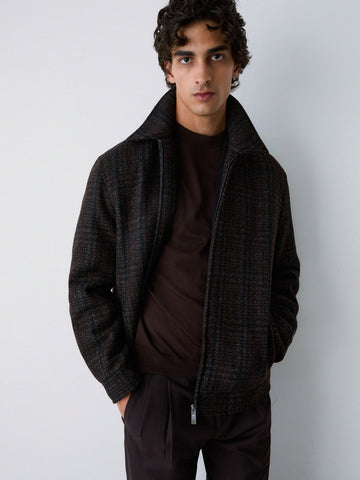 Liu-Jo Man Giubbotto Ts.navetta - Capospalla Uomo - Canion/Tartan