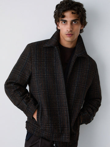Liu-Jo Man Giubbotto Ts.navetta - Capospalla Uomo - Canion/Tartan