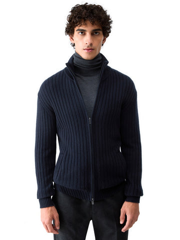 Liu-Jo Man Maglia Aperta M/l - Maglieria Uomo - Blu