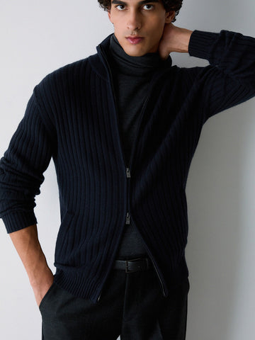 Liu-Jo Man Maglia Aperta M/l - Maglieria Uomo - Blu
