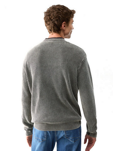 Liu-Jo Man Maglia Chiusa M/l - Maglieria Uomo - Muschio