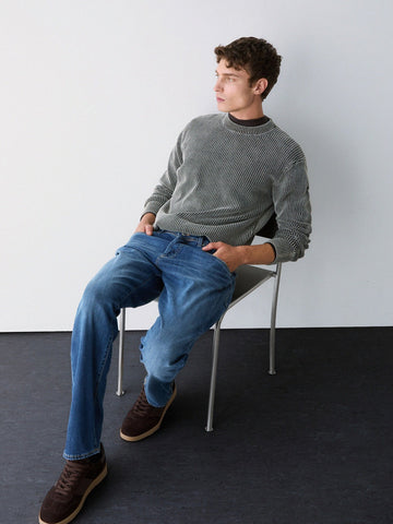 Liu-Jo Man Maglia Chiusa M/l - Maglieria Uomo - Muschio