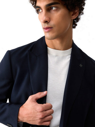 Liu-Jo Man Giacca Ts.hopsack - Capospalla Uomo - Dark Blue