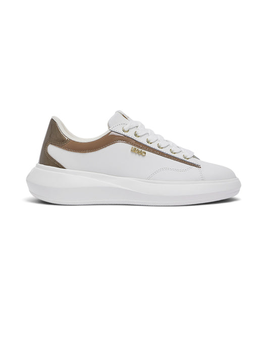 Liu-Jo Shoes Casper 01 - Sneaker Donna - White/Havana