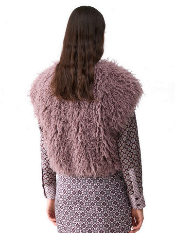 Liu-Jo White Gilet Cropped - Donna - Viola