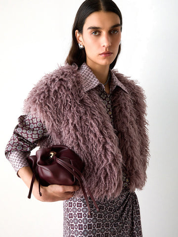Liu-Jo White Gilet Cropped - Donna - Viola