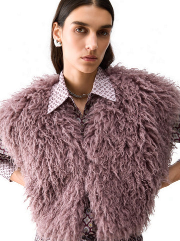 Liu-Jo White Gilet Cropped - Donna - Viola