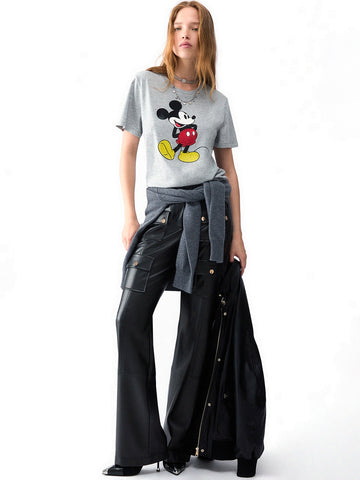 Liu-Jo White Ecs T-shirt Slim Fit M/c - T-Shirt Donna - Grigio