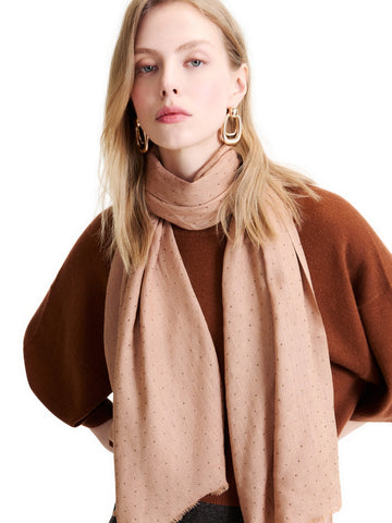 Marella Stola-Foulard-Mantella - Sciarpe e Foulard Donna - Cammello