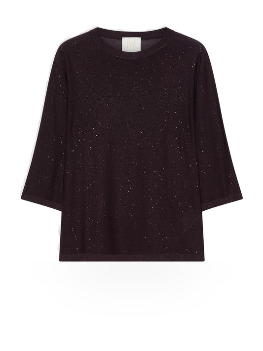 Marella Maglia-Canottiera-Top - T-Shirt Donna - Mora