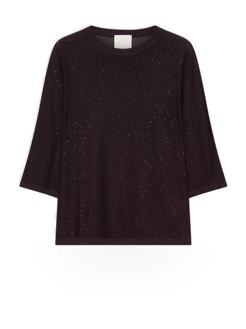 Marella Maglia-Canottiera-Top - T-Shirt Donna - Mora