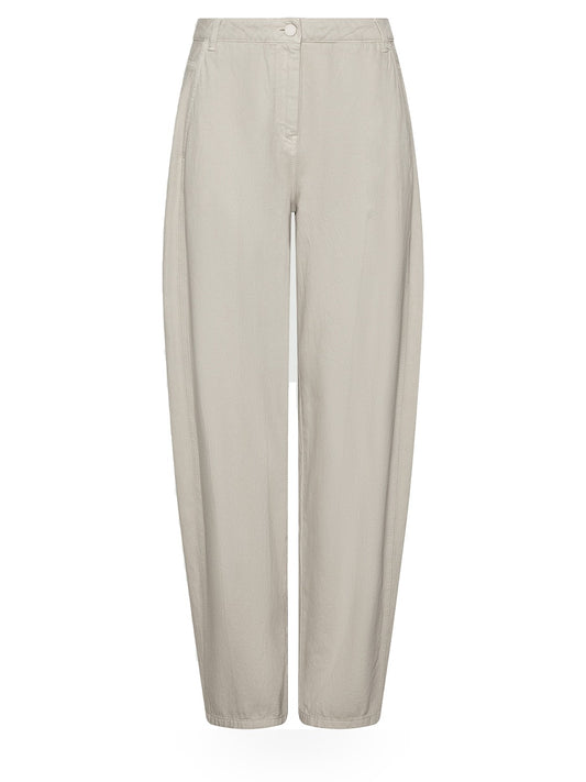 Marella Pantalone Lungo - Pantaloni Donna - Tortora