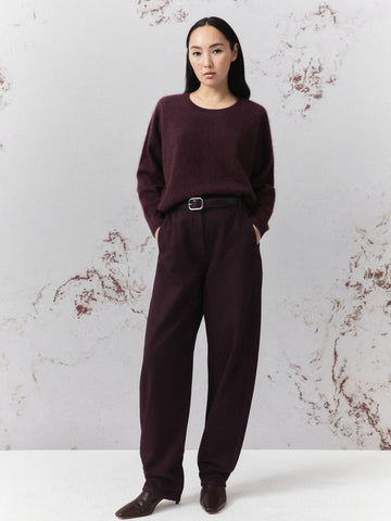 Marella Pantalone Lungo - Pantaloni Donna - Mora